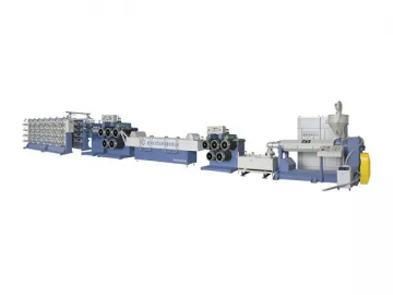 Plastic Extruding Round Yarn Stretching Machine for FIBC