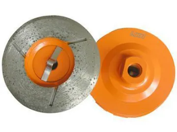 FGMS Rim Grinding Wheel (3 Slot Continuous Rim Grinding Wheel)