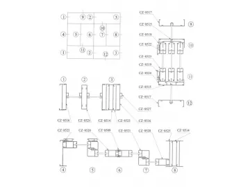 Series 120（CZ85）Tri-track Sliding Window