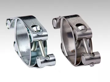 Heavy Duty Bolt Clamp (with Double Band)