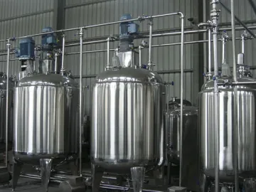 Steam Heated Mixing Tank