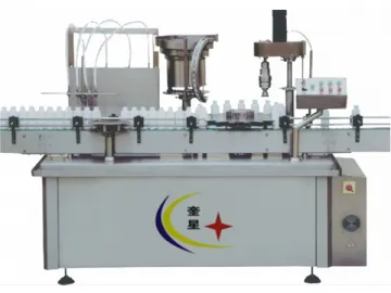 Four Filling Head and One Capping Head Packing Machine