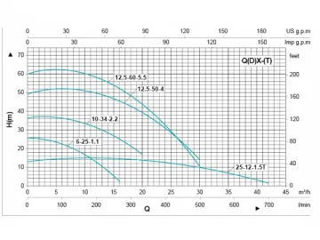 Cast Iron Submersible Pumps for Clean Water