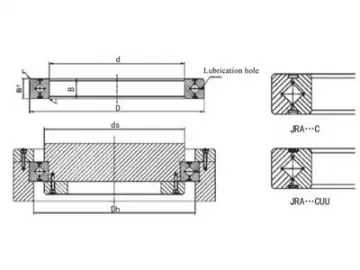 JRA-C Series Crossed Roller Bearing