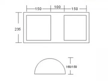 KM-9045 6-Person Family Travel Tent