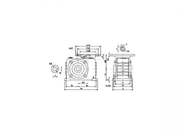 ARB Single Stage Worm Reducer