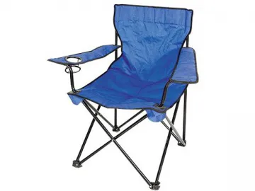 Camping Chair / Beach Chair (with Arm and Bottle Holder)