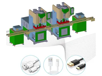 Automatic Electrical Testing and Molding Machine