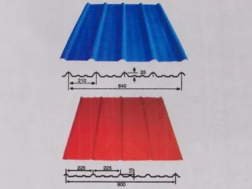 Roll Forming Machine (for Roof Panel and Wall Panel)