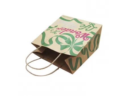 Kraft Paper Carrier Bag, Custom Printed Bags