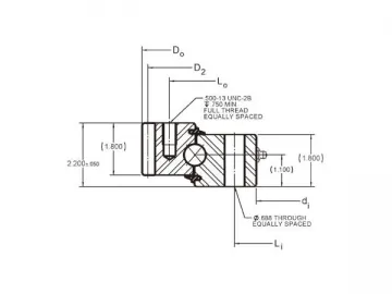 HS Series Four Point Contact Ball Bearing