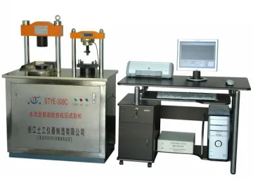 Cement Flexural and Compression Testing Machine (Computer Controlled)