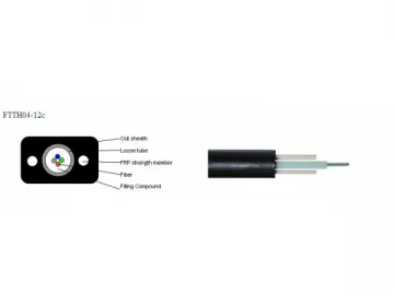 FTTH04-12C Fiber Optic Cable