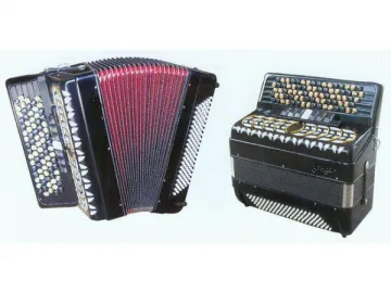 Button Accordion (81 Button 120 Bass 7 2 Variable Tone)