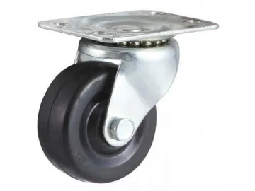 35~63kg Rubber Wheel Swivel Caster