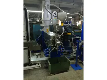 Tandem Wire Drawing and Wire Insulating Extrusion Line