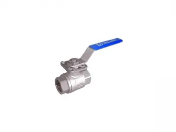 2PC Flanged Ball Valve