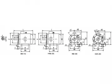 Three-Phase Induction Motor, YE2 Series