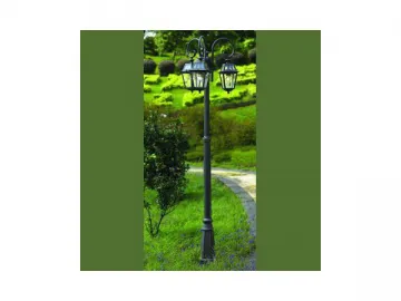 3-Head Cast Aluminum Street Light 27535-3