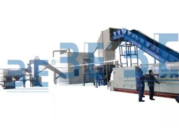 Scrap Metal Recycling Plant / Fridge Recycling Line