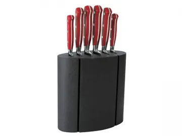 KA7 7-Piece Knife Set (6 Piece Kitchen Knives, Knife Block)