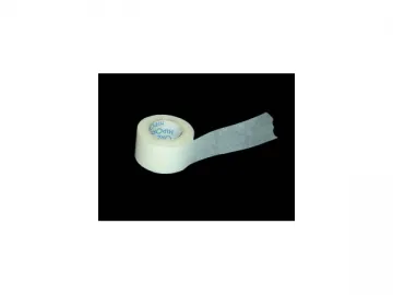 Silicone release nonwoven