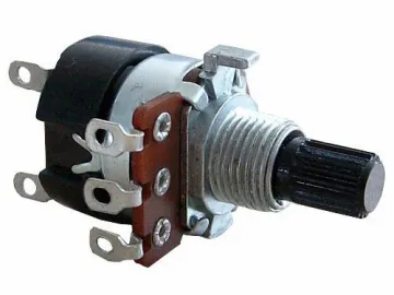 17mm Metal Shaft 500 ohm Potentiometer Switch, WH168 Series