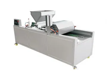 Automatic Cake Depositor, Single Hopper  Cake Forming Machine with Spraying Unit