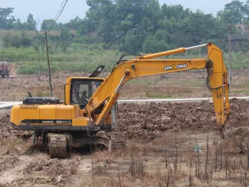 Extension Arm Excavator