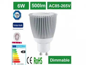 B3 GU10 6W High Power LED Spotlight