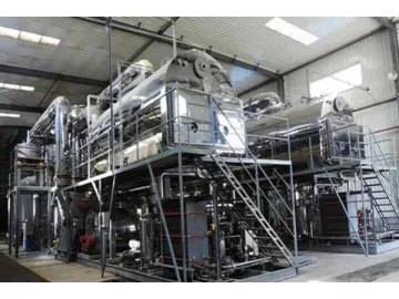 Continuous Waste Pyrolysis Plant