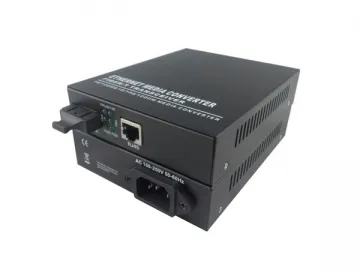 100M Dual Fiber Media Converter