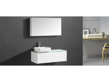 IL-1651 Wall Hung Bathroom Vanity Set with Mirror