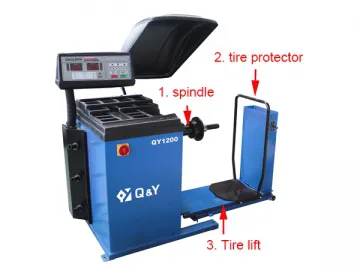 QY1200 Wheel Balancer