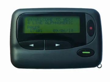 W2018P 4 Line Alphanumeric Pager