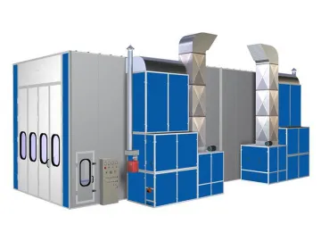 BZB-FB-1500M 15m Bus Spray Booth