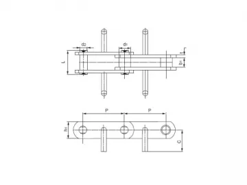 FU Style Conveyor Chain