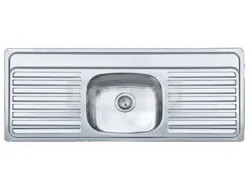 BL-943 Double Drainboard Stainless Steel Kitchen Sink