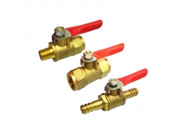 Air Compressor Brass Mini Ball Valve