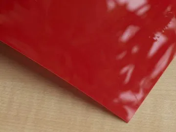 Red High Gloss PVC Decorative Sheet