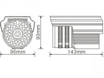 High Definition Waterproof IR Camera