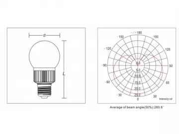 E26, E27 LED Light Bulb