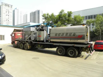 Mobile Asphalt Rubber Blending Plant