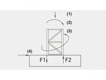 Hammerhead Tower Crane, QTZ250(7032)