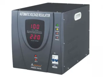 Relay Control Digital Single Phase Voltage Stabilizer