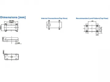 308C SMD Watch Crystal