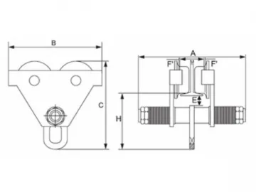 GCT-2 Plain Trolley