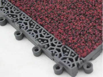 Modular Entrance Mats, Interlocking Carpet Tiles