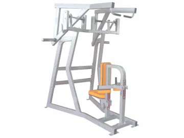 Iso-Lateral High Row Back Exercise Machine