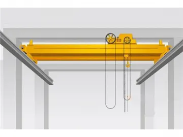 Manual Bridge Crane (Double Girder), SQ Model